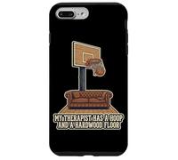 Custodia per iPhone 7 Plus/8 Plus Il mio terapeuta ha un cerchio e un pavimento in legno duro basket