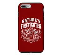 Custodia per iPhone 7 Plus/8 Plus Il pompiere eroe della lotta agli incendi boschivi di Wildland Nature