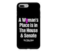 Custodia per iPhone 7 Plus/8 Plus Il posto di una donna è nella Camera e al Senato Femminismo Femminista