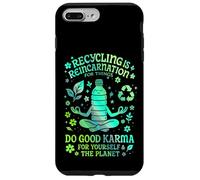 Custodia per iPhone 7 Plus/8 Plus Il riciclaggio è la reincarnazione delle cose - Camicia verde Eco Karma