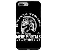 Custodia per iPhone 7 Plus/8 Plus Il Signore è con me Non avrò paura Salmo 118:6 Cristo