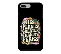Custodia per iPhone 7 Plus/8 Plus Il suo piano è più grande delle mie paure Geremia 29:11 Christian