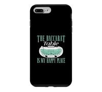 Custodia per iPhone 7 Plus/8 Plus Il tavolo del Baccarat è il mio posto felice Giocatori di Baccarat divertenti