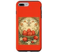 Custodia per iPhone 7 Plus/8 Plus Illustrazione decorativa dell'uovo di Nowruz dei tesori di Haft-Sin