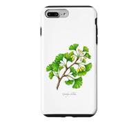 Custodia per iPhone 7 Plus/8 Plus Illustrazione della pianta del ginkgo biloba