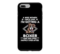 Custodia per iPhone 7 Plus/8 Plus I'm Getting A Boxer Funny Dog Mom Puppy Lovers
