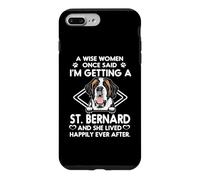 Custodia per iPhone 7 Plus/8 Plus I'm Getting A St Bernard Funny Dog Mom Puppy Lovers