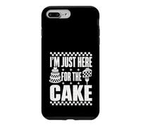 Custodia per iPhone 7 Plus/8 Plus Im Just Here For The Cake Divertente ospite di nozze