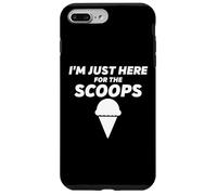 Custodia per iPhone 7 Plus/8 Plus I'm Just Here For The Scoops - Funny Vanilla Ice Cream Joke