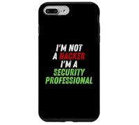 Custodia per iPhone 7 Plus/8 Plus Im Not A Hacker Im A Security Professional OPSEC Cyber Humor