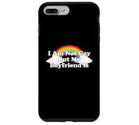 Custodia per iPhone 7 Plus/8 Plus I'm Not Gay But My Boyfriend Is