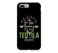 Custodia per iPhone 7 Plus/8 Plus Im Not Slurring Its My Tequila Accent Margarita Day Drinking