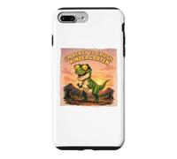 Custodia per iPhone 7 Plus/8 Plus I'm Ready to Crush Kindergarten Dinosaur Boy First Day Kid