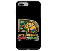 Custodia per iPhone 7 Plus/8 Plus Impariamo a conoscere Cinco De Mayo Funny Teacher Taco