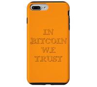 Custodia per iPhone 7 Plus/8 Plus In Bitcoin ci fidiamo di BITICOIN decentralizzato Ledger Blockchain