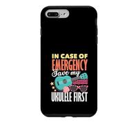 Custodia per iPhone 7 Plus/8 Plus In caso di emergenza, salva il mio ukulele primo musicista