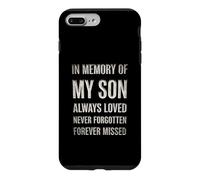 Custodia per iPhone 7 Plus/8 Plus In Memory My Son Always Loved Never Forgotten Forever Missed