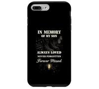 Custodia per iPhone 7 Plus/8 Plus In Memory of My Son Always Loved Forever Missed Son Memorial