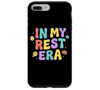 Custodia per iPhone 7 Plus/8 Plus In My Rest Era con testo multicolore