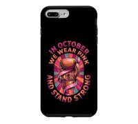 Custodia per iPhone 7 Plus/8 Plus In Ottobre Indossiamo Rosa E Stand Forte Contender Guanti
