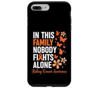 Custodia per iPhone 7 Plus/8 Plus In This Family Nobody Fights Alone Kidney Cancer Awareness
