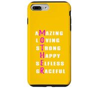 Custodia per iPhone 7 Plus/8 Plus Incredibili parole amorevoli e forti per la festa della mamma