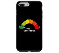 Custodia per iPhone 7 Plus/8 Plus Indicatore di cortisolo basso Divertente Biologia Psicologia e benessere