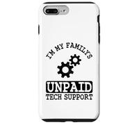 Custodia per iPhone 7 Plus/8 Plus Ingegnere del software IT Guy Sono il supporto tecnico non pagato della mia famiglia
