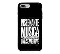 Custodia per iPhone 7 Plus/8 Plus Insegnante di Musica Semibreve Maestro Divertente Professore