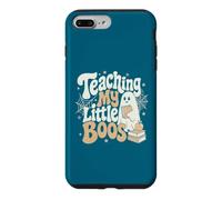 Custodia per iPhone 7 Plus/8 Plus Insegnare My Little Boos Carino Halloween Spooky Ghost Insegnante