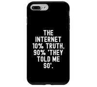 Custodia per iPhone 7 Plus/8 Plus Internet 10 verità 90 mi hanno detto così Motivazionale