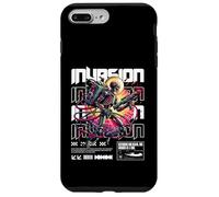 Custodia per iPhone 7 Plus/8 Plus Invasione fantascientifica guerriero cyborg difendere il nostro regno