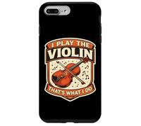 Custodia per iPhone 7 Plus/8 Plus Io Suono Il Violino Ecco Quello Che Faccio Insegnante Violinista Vintage