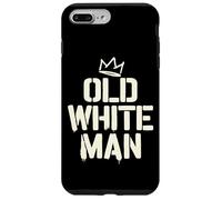 Custodia per iPhone 7 Plus/8 Plus Ironico Vecchio Bianco Uomo Maschio Supereroe Leggenda