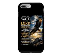 Custodia per iPhone 7 Plus/8 Plus Isaiah 40:31 Wait on the LORD, Renew Strength Eagle