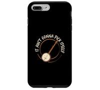 Custodia per iPhone 7 Plus/8 Plus It Ain't going pick Itself Funny Banjo Music A Banjo Player