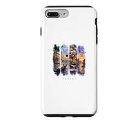 Custodia per iPhone 7 Plus/8 Plus Italia Gondole, Canali e Piazza Marco - Vacanze Venezia
