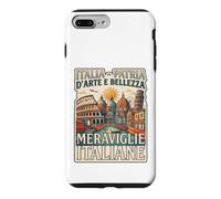 Custodia per iPhone 7 Plus/8 Plus Italia Patria D'Arte E Bellezza Meraviglie Italiane Grafica