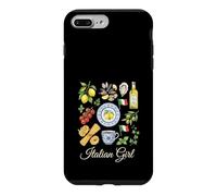 Custodia per iPhone 7 Plus/8 Plus Italian Girl Italy Culture Food