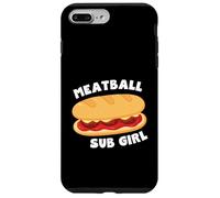 Custodia per iPhone 7 Plus/8 Plus Italiano Polpette Sub Sandwich Ragazza Amante Donne Ragazze
