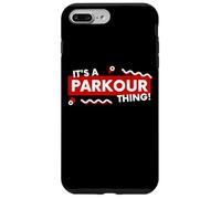 Custodia per iPhone 7 Plus/8 Plus It's a Parkour Thing Free Running Urban Athletic Acrobatics