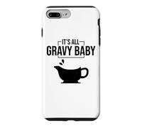Custodia per iPhone 7 Plus/8 Plus It's All Gravy Baby Funny Thanksgiving Happy Turkey Day Food