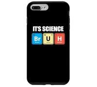 Custodia per iPhone 7 Plus/8 Plus Its Science Bruh Funny Periodic Table Meme Tee Humor Now LOL