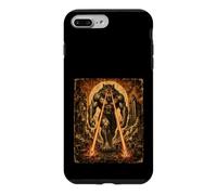Custodia per iPhone 7 Plus/8 Plus Jacked Alpha Wolf Walking Laser Eyes Kaiju vintage