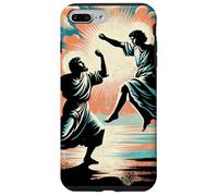 Custodia per iPhone 7 Plus/8 Plus Jacob Wrestling The Angel Empowering Inspiring Bibbia Scena