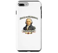 Custodia per iPhone 7 Plus/8 Plus James Madison Padre della Costituzione Padre Fondatore