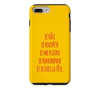 Custodia per iPhone 7 Plus/8 Plus Je râle je rouspète je me plains je ronchonne fais la tête