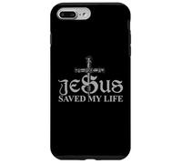 Custodia per iPhone 7 Plus/8 Plus Jesus Christ Saved My Life Shirt For Women Men