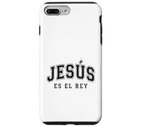 Custodia per iPhone 7 Plus/8 Plus Jesus Es El Re'y Cristiana Fe Religiosa Regalo