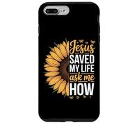 Custodia per iPhone 7 Plus/8 Plus Jesus Saved My Life Ask Me How
